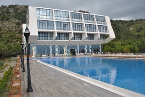 Piscine et plage