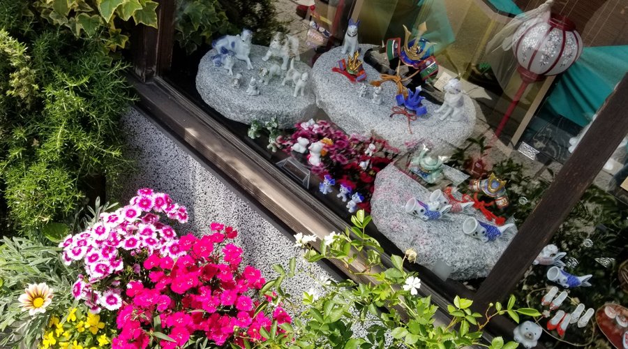 毎回訪問する店です