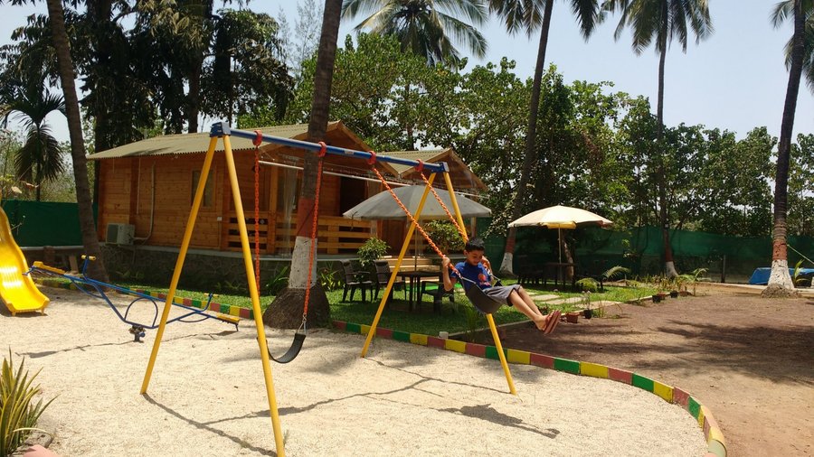 Cottages with play area for kids