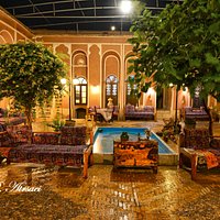 Orient hotel courthyard