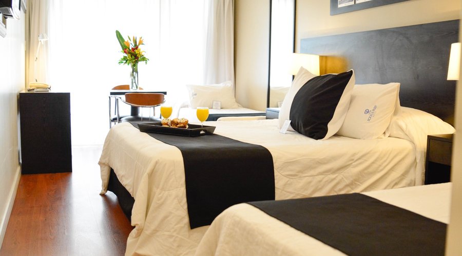 HABITACIÓN STANDART TRIPLE:  MATRIMONIAL MAS CAMA INDIVIDUAL 