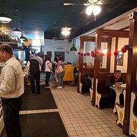 Order counter and dining area