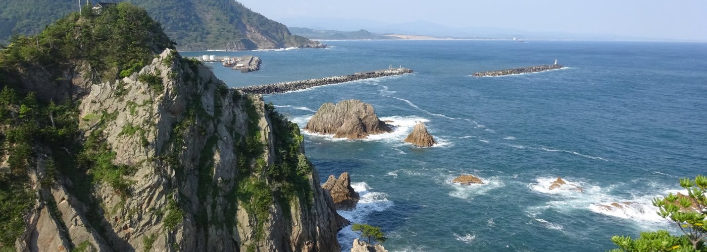 浦富海岸の絶景