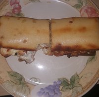 Extremely Small Chicken Bacon Ranch Baked Sandwich
