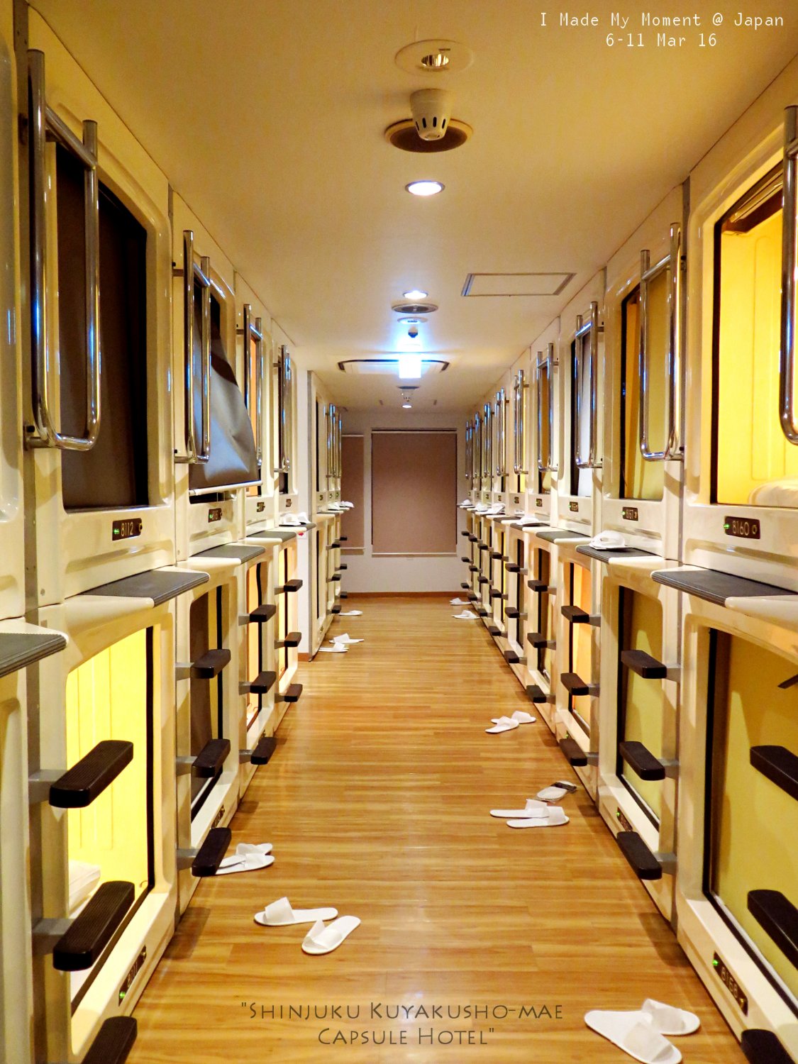 Shinjuku Kuyakushomae Capsule Hotel Rooms: Pictures