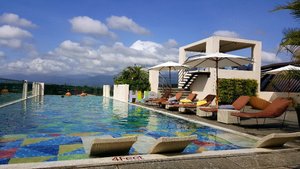 Hue Hotels and Resorts Puerto Princesa Managed by HII in Palawan Island, image may contain: Villa, Resort, Hotel, Pool