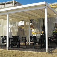 Gazebo in spiaggia