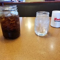 Quart jars for soda, milk and juice