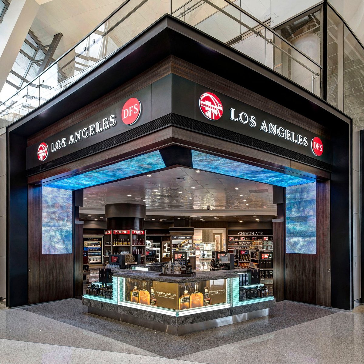DFS debuts iGate technology at new LAX Terminal 7 duty free store