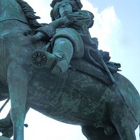 Détail de la sculpture