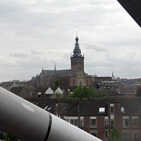Nijmegen, seen from the train