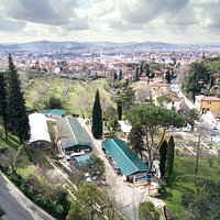 north drone view