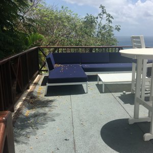 Patio at Villa Being