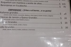 Menú