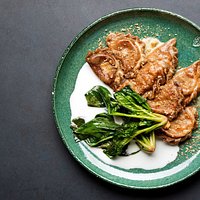Ржаные вареники с сулугуни / Rye dumplings with suluguni-cheese