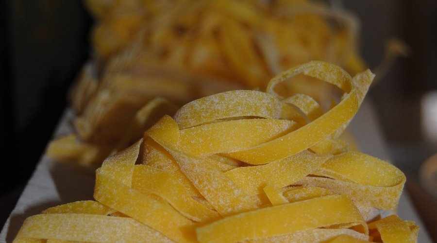 Tagliatelle fatte in casa