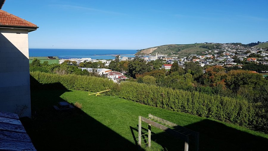 View outside our room (opening window)