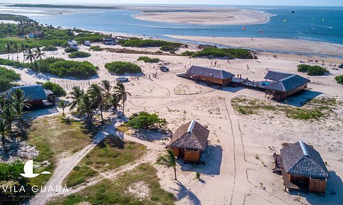 Drone view on Vila Guará Atins (Maranhão, Brasil)