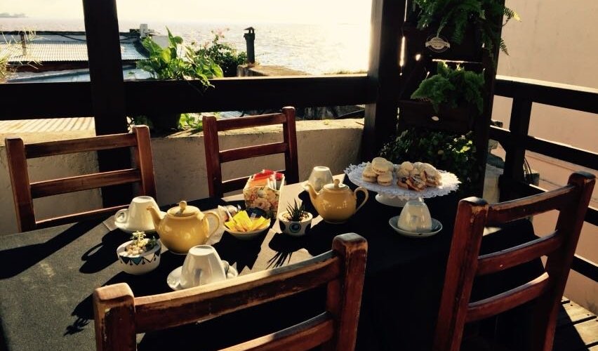 ¡Una tarde de té en "Picasso" disfrutando de un atardecer!