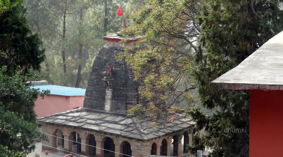 View from the aashram