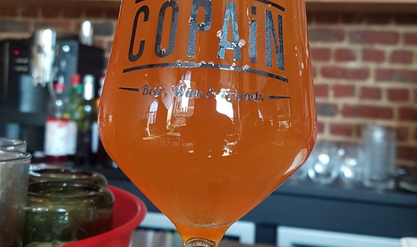 Dégustation biere ambrée au seigle