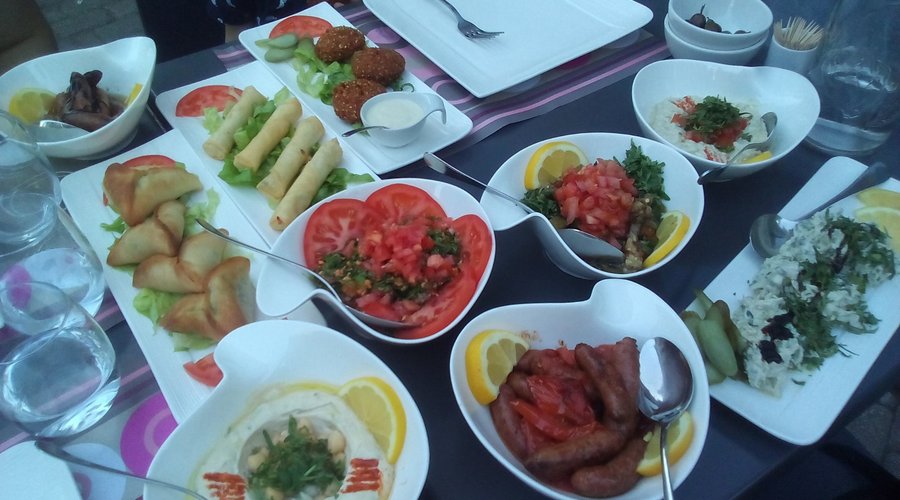 sélection de mezze