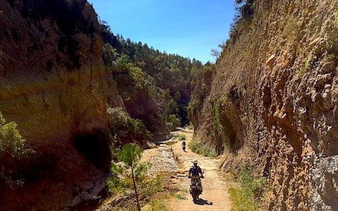 Coast to Coast. 6 days off-road motorcycle tour in Spain.