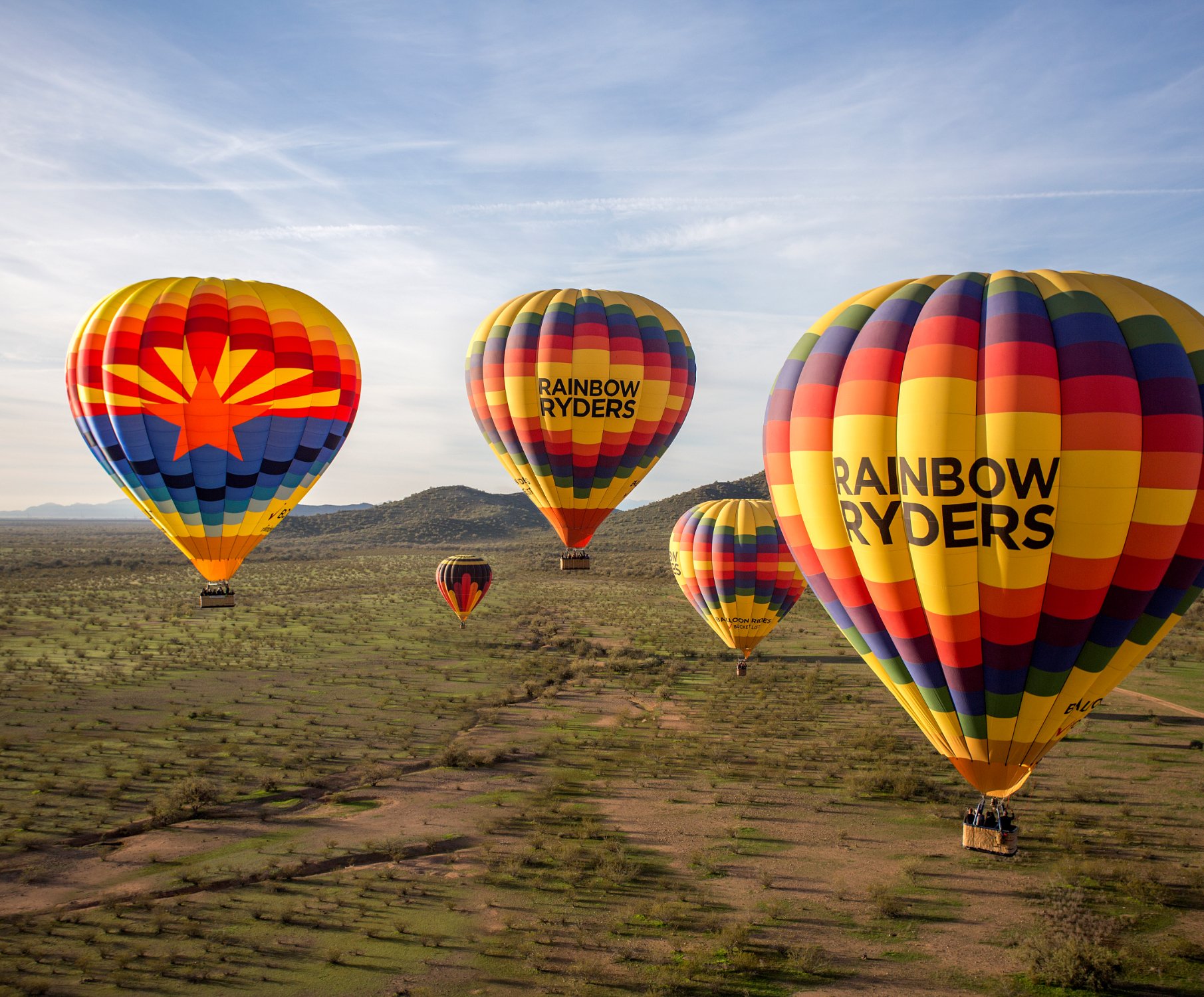 Hot air balloon store rides arizona