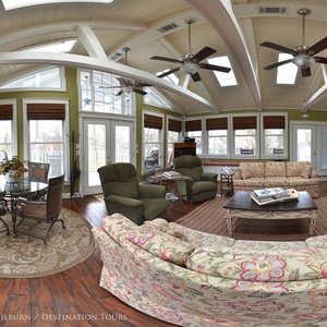Sunroom/Gathering Room-Enjoy relaxing in this spacious sunroom