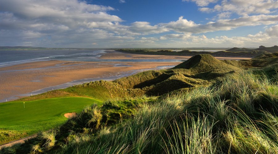 Shipwreck, favourite hole at Tralee Links