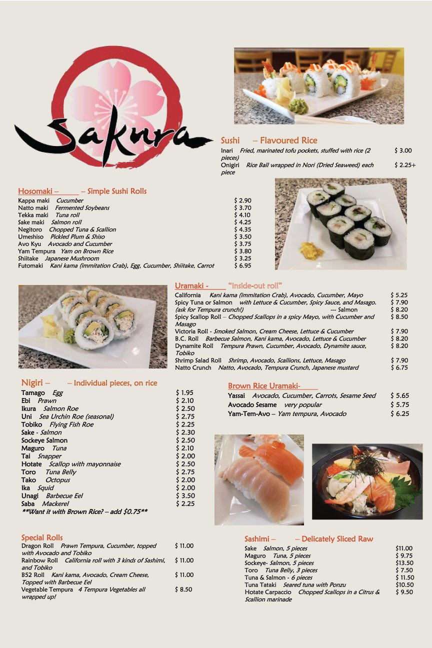 SAKURA SUSHI GROCERY AND JAPANESE RESTAURANT Victoria Harris Green Restaurant Reviews Photos Phone Number Tripadvisor