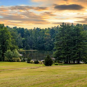 Sunset at Highland Lake