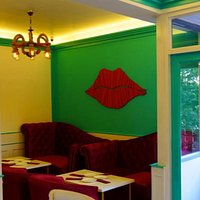 Interior of the Cafe