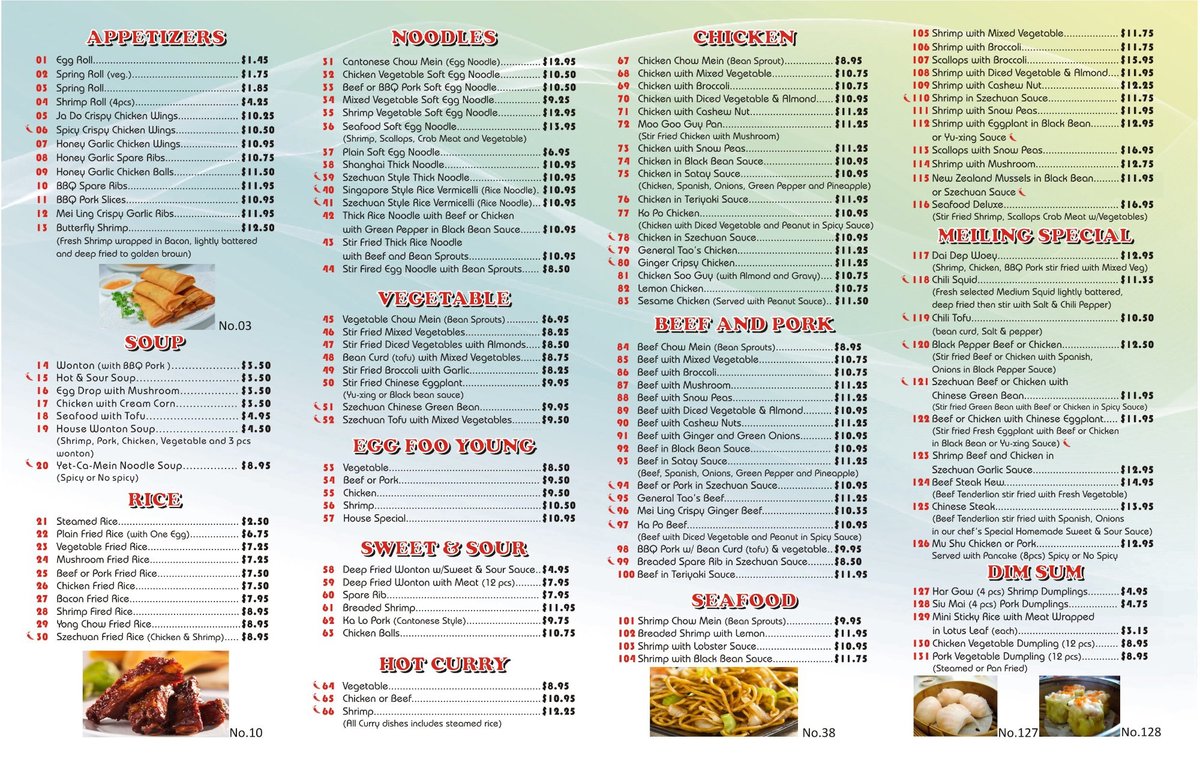 MEI LING CHINESE FOOD, Aurora - Updated 2024 Restaurant Reviews, Menu ...