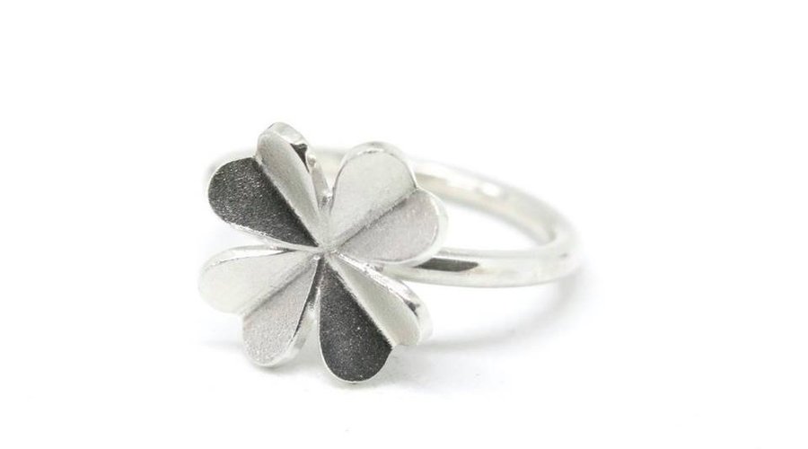 Lukka - silver ring by Katrín