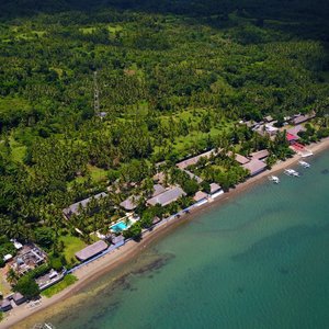 Aerial View of Vitton Beach Resort