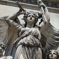 Détail de la sculpture