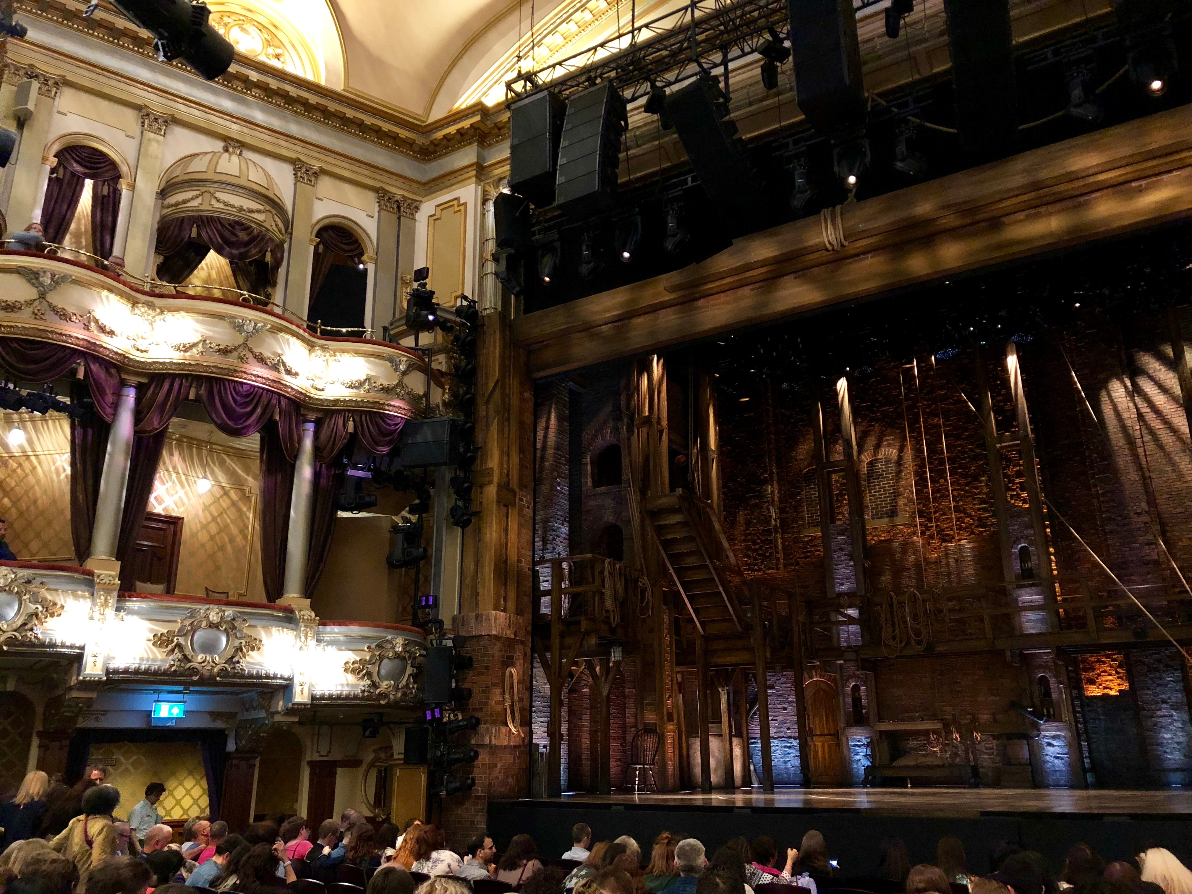 Hamilton musical hotsell victoria palace