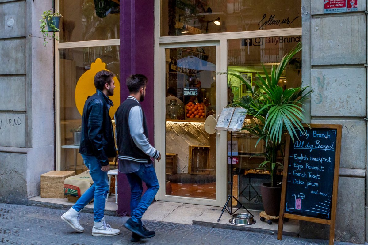 BILLY BRUNCH, Barcelona - Carrer de Bailèn 115, La Dreta de l'Eixample ...