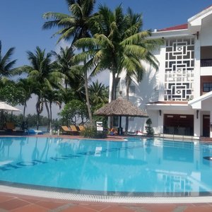 One of the pools