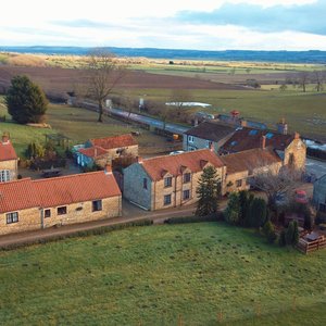 Sands Farm from Bird's eye view