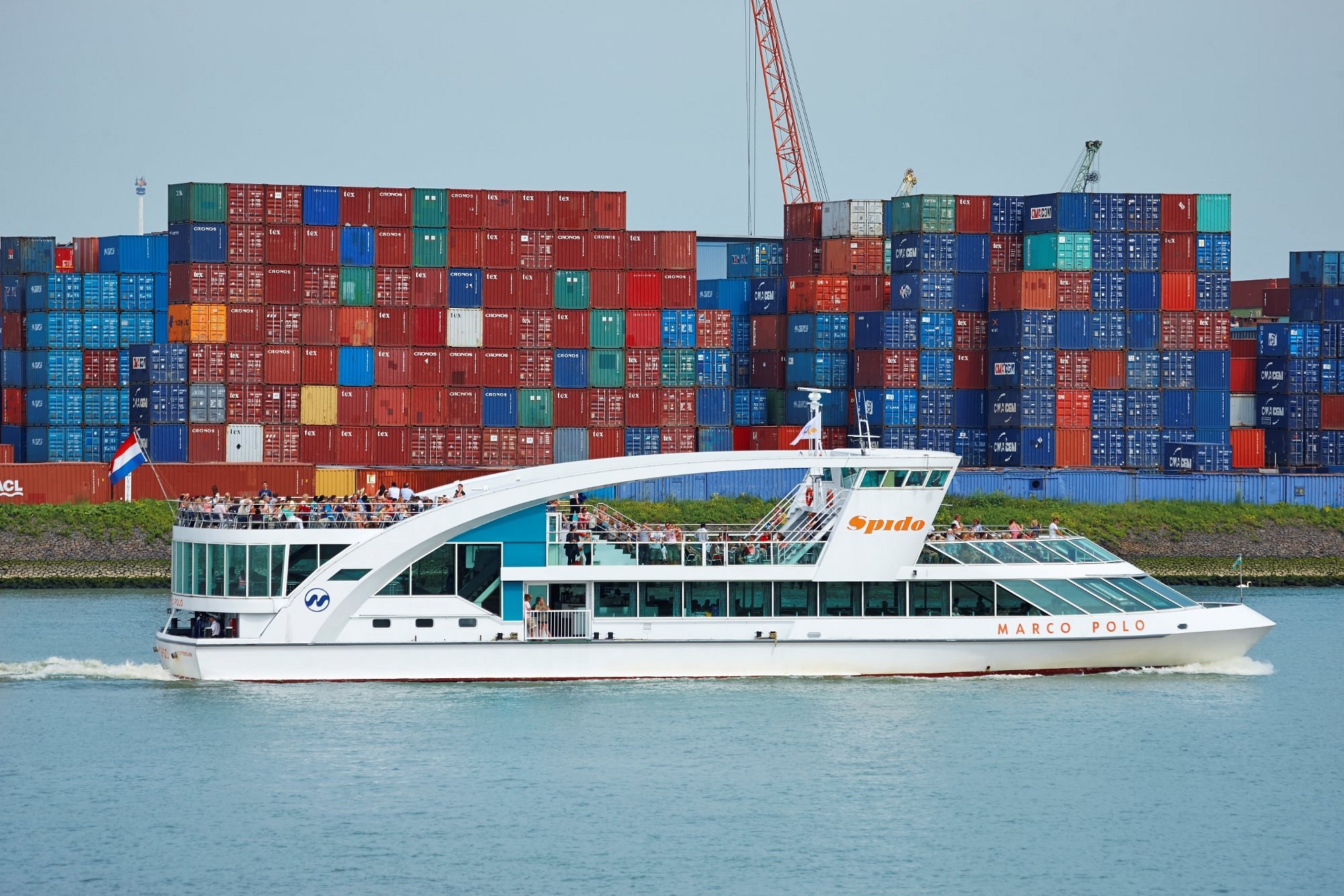 rotterdam spido harbor tour