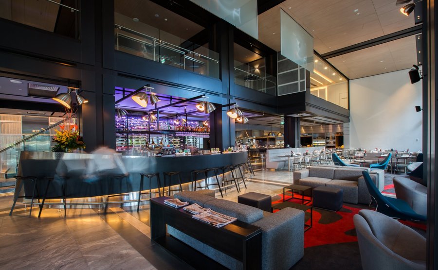 Hotel Lobby and Bar