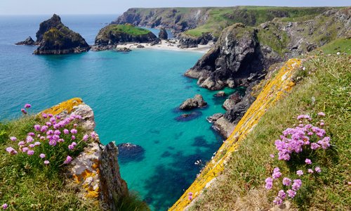 Typical Cornwall coastal scene - this one taken on The Lizard Peninsula in May