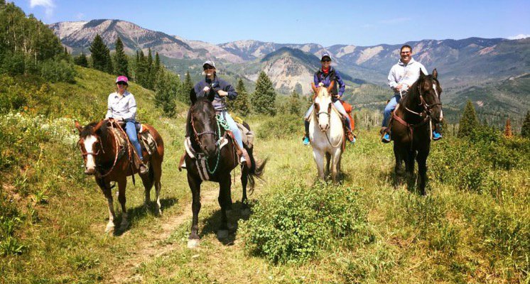 a fun group with a great view