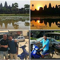 The best sunrise at Angkor Wat Temple, Siem Reap Province of Cambodia