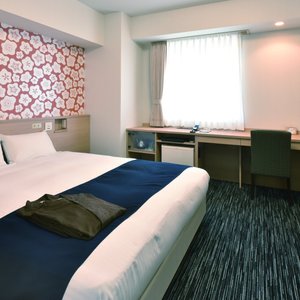 Hotel WBF Grande Asahikawa in Asahikawa, image may contain: Dorm Room, Chair, Hotel, Desk