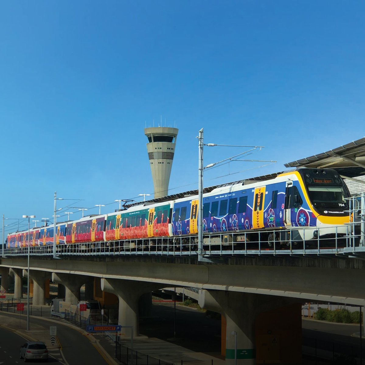 Brisbane Airtrain  South Bank Parklands