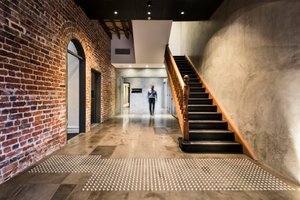Hougoumont Hotel Fremantle in Fremantle, image may contain: Staircase, Housing, Floor, Flooring