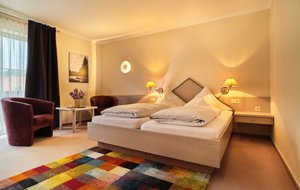 Das Reiners - Naturgenuss.Heimat in Grafenau, image may contain: Corner, Home Decor, Bed, Furniture
